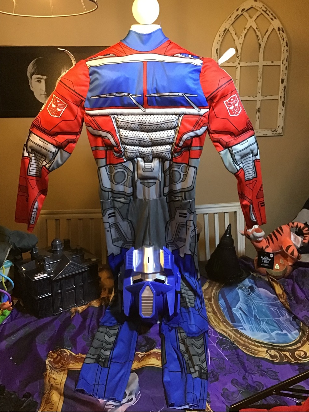 Transformers Optimus prime halloween child costume size medium